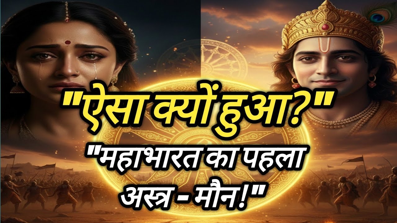 धृतराष्ट्र की वो खामोशी, जिसने महाभारत रच दिया | Mahabharat Untold Story