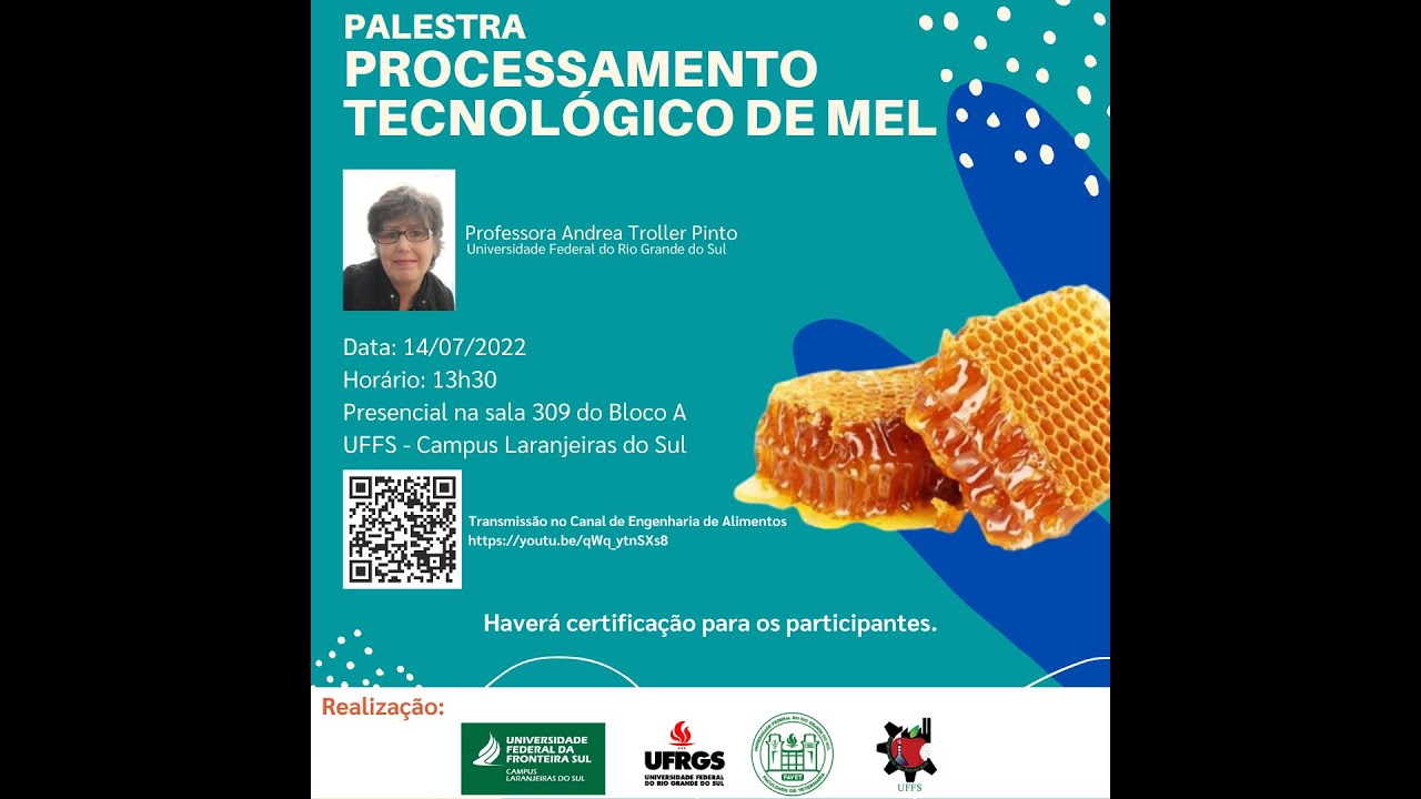 Processamento tecnológico de Mel