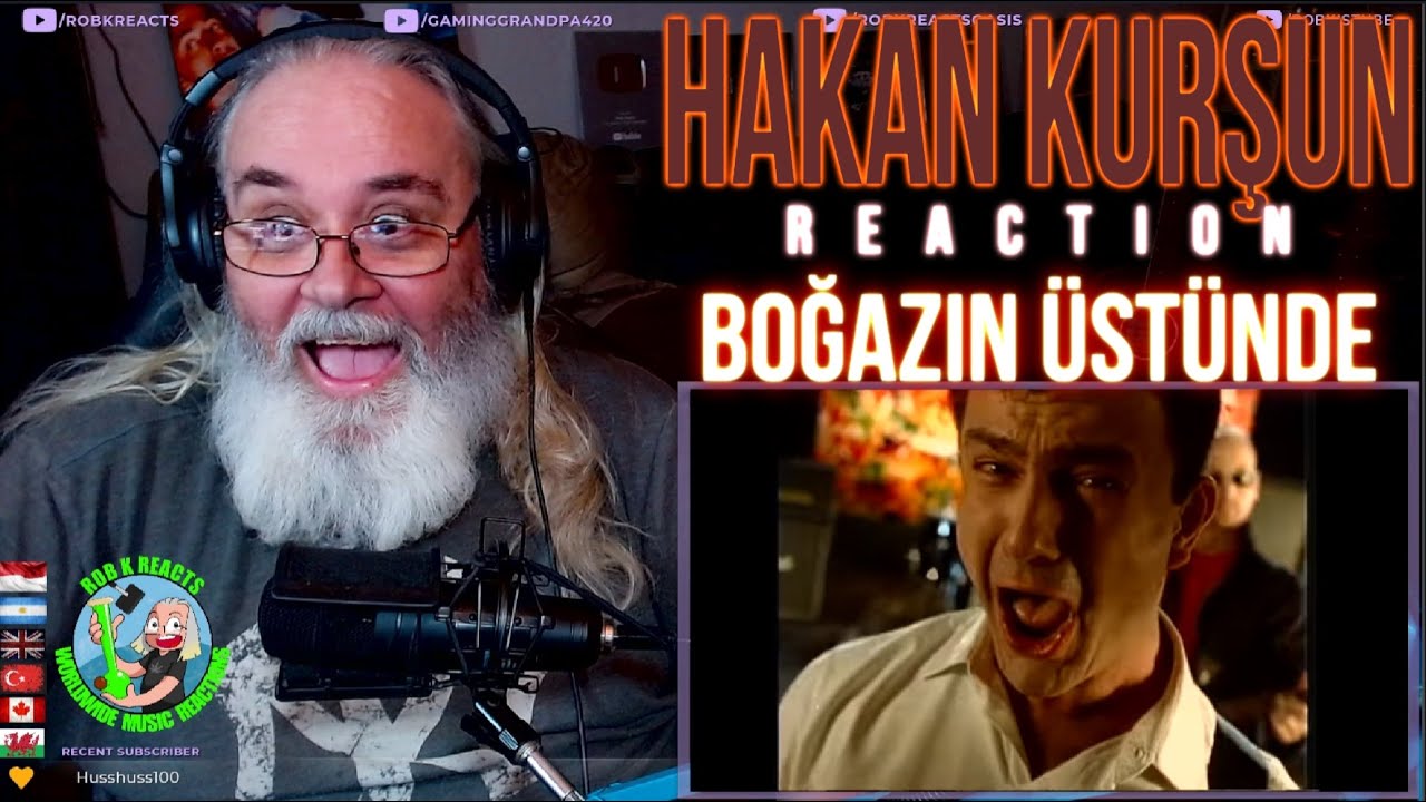 Hakan Kurşun Reaction - Boğazın Üstünde - First Time Hearing - Requested