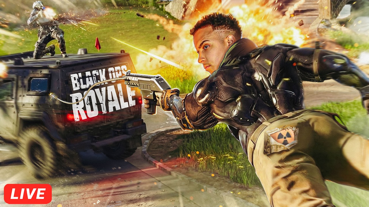 🔴 LIVE  - UNLOCKING 25 BLACKOUT WINSTREAK CAMO! (12/25) ☢️ BLACK OPS ROYALE