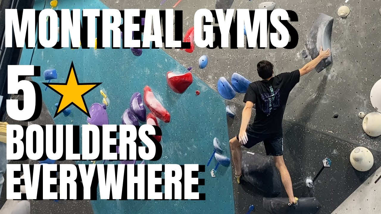 CLIMBING IN MONTREAL! Beta bloc & Bloc shop