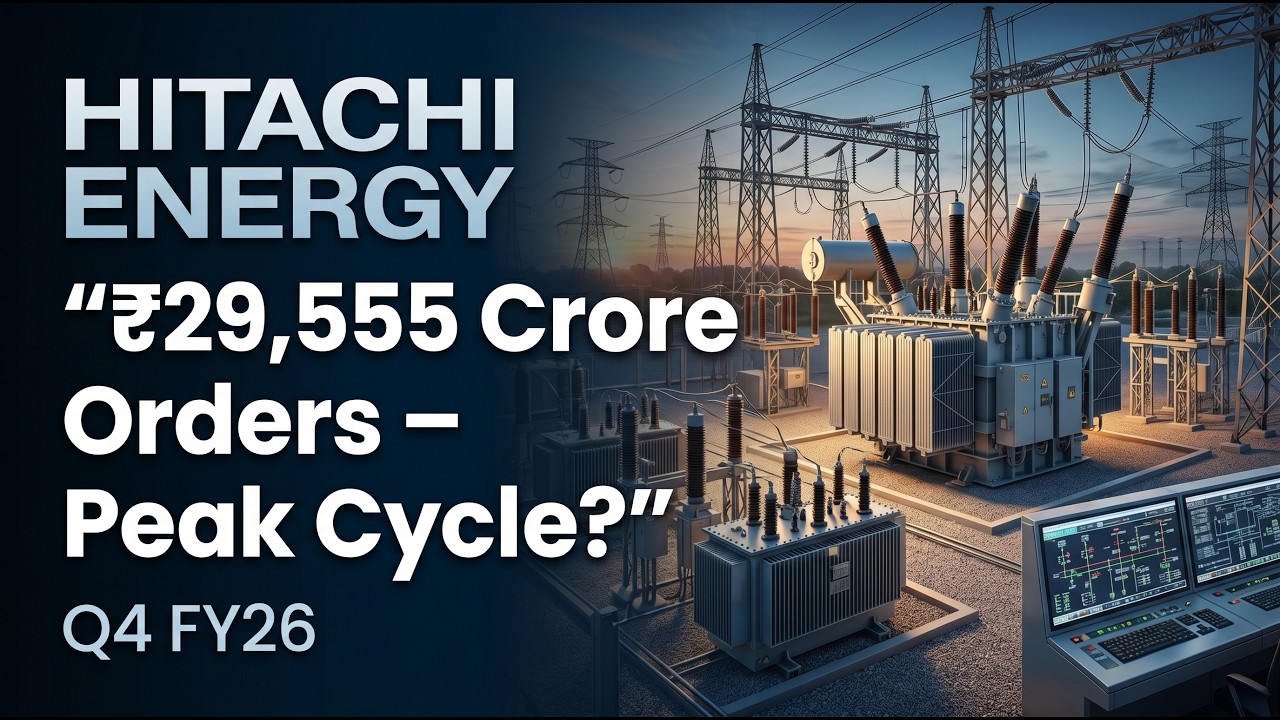 HITACHI ENERGY INDIA (POWERINDIA): ₹29,555 Crore Orders &ndash; AI Data Center Peak Cycle? | Q4 FY26 |