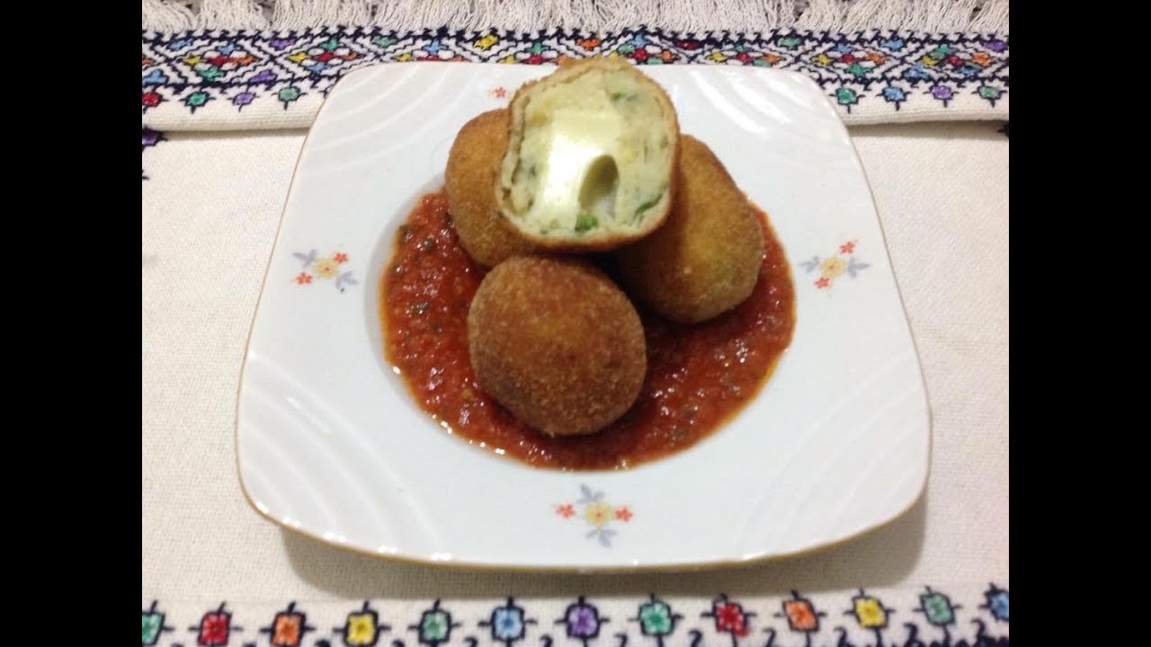 كرات البطاطا المحشوة بالجبن الرائعة و اللذيذة طريقة سهلة وغير مكلفة من المطبخ المغربي مع ربيعة