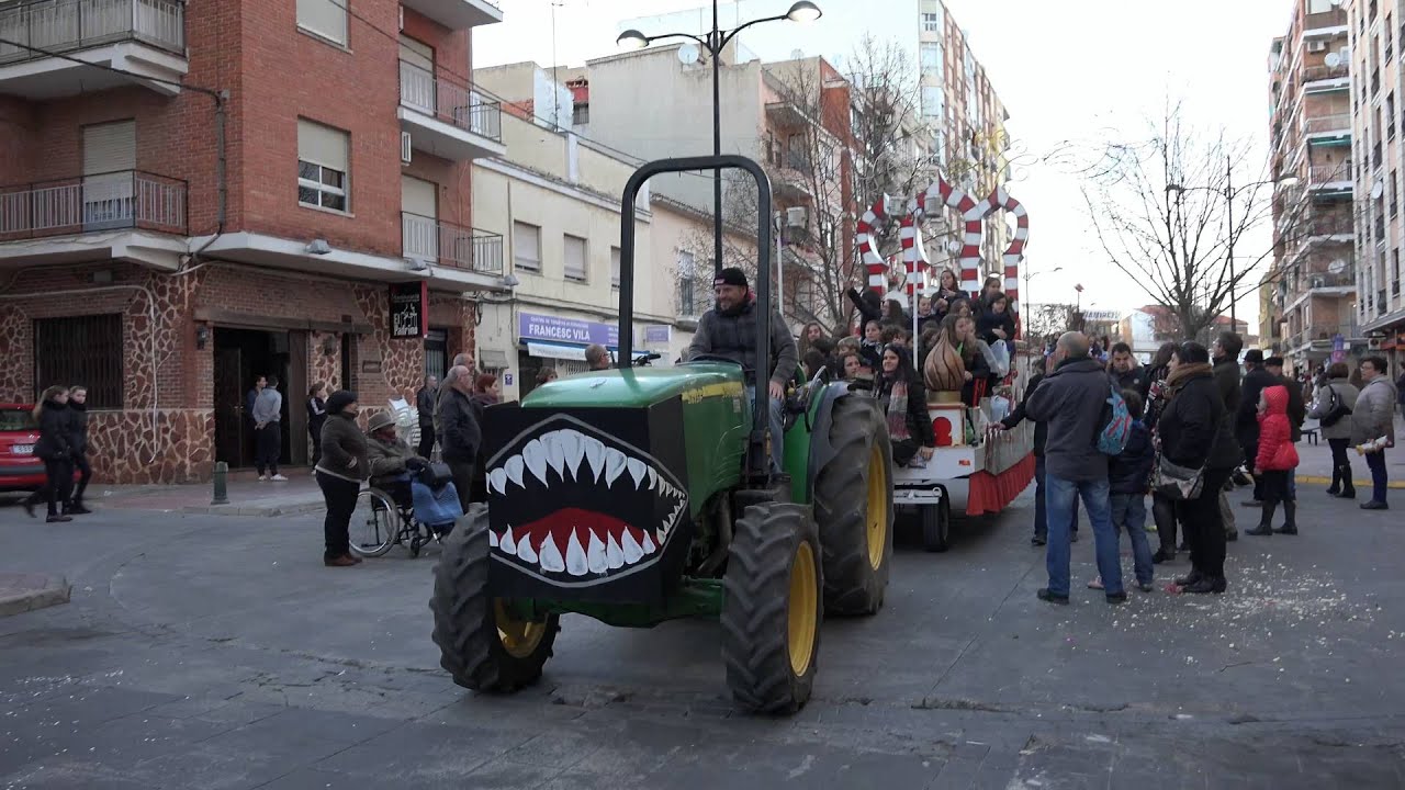 CARROZAS  FIESTAS  DE CANALS  SANT ANTONI ABAD 2016 EN 4K (TONI)