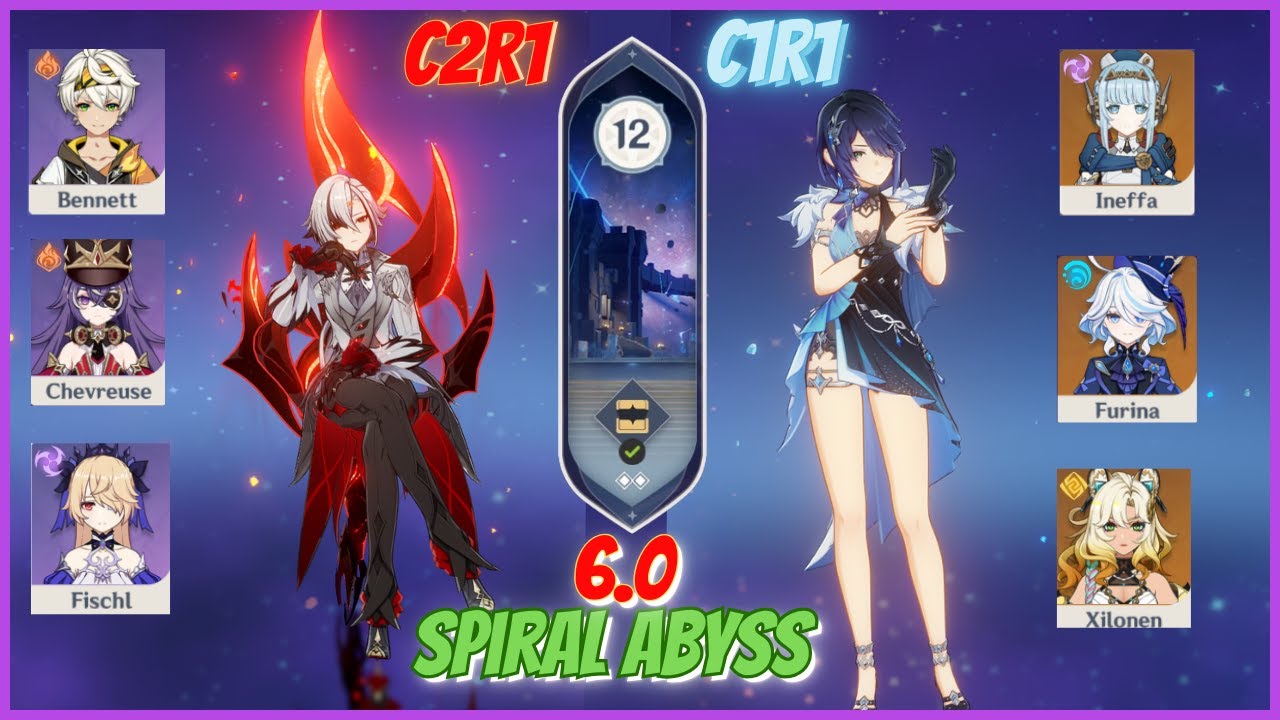 Doing 6.0 Spiral Abyss 12th Floor | Genshin Impact | SenjuPlayz