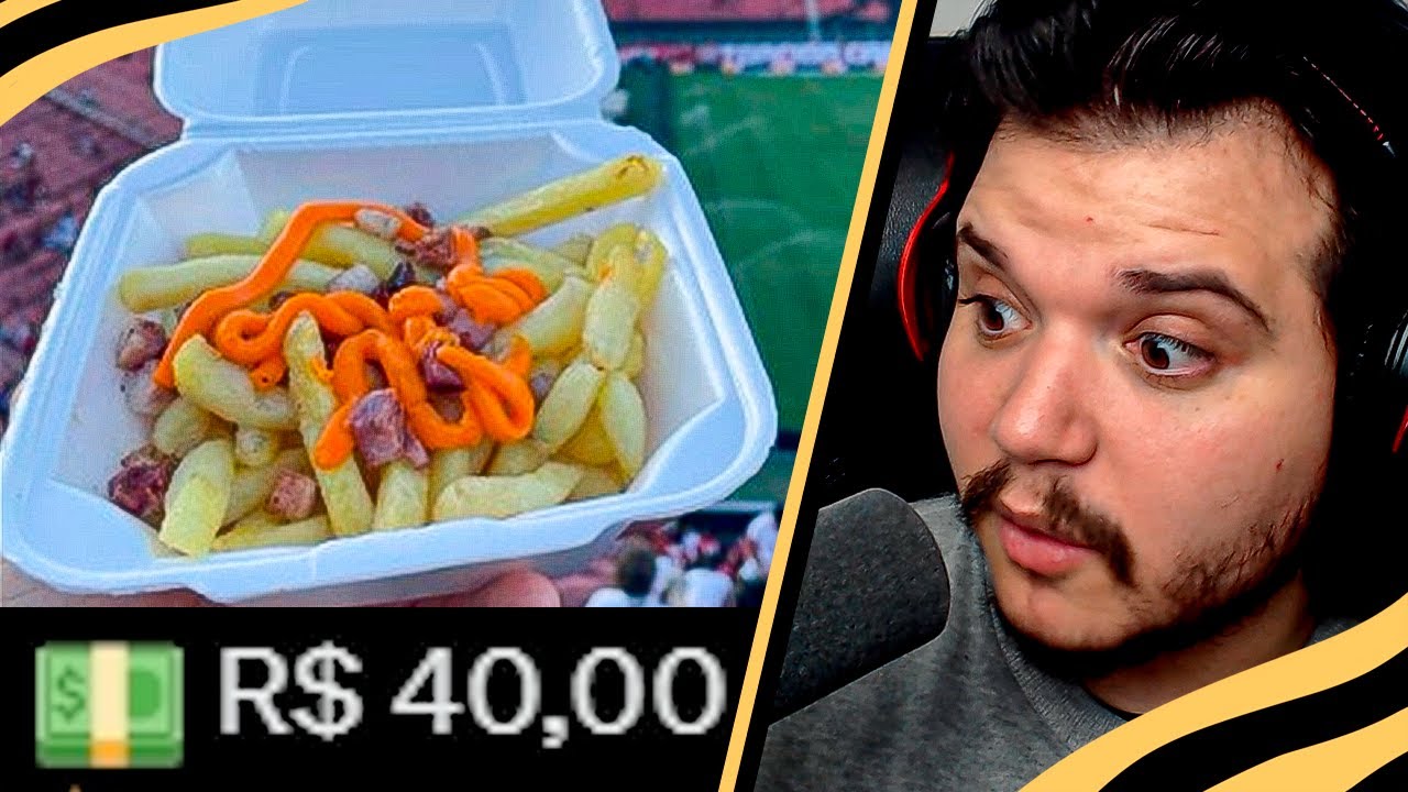 AVALIANDO COMIDAS DE ESTADIOS