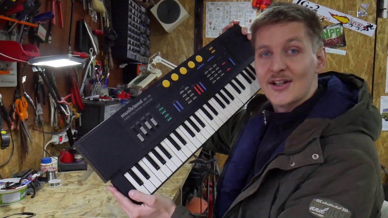 Musikland MC-3 szintetizátor javítása