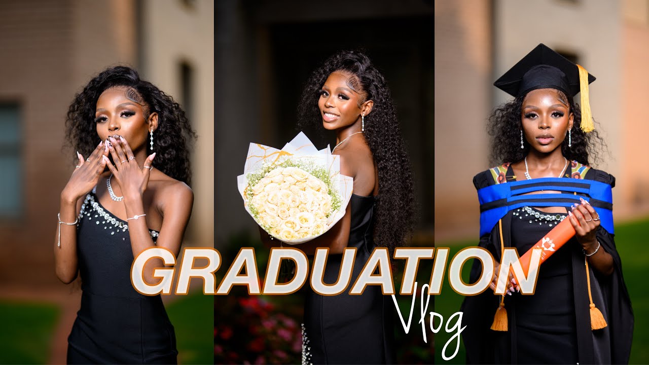 Graduation Vlog:UJ Honours Class of 2024👩🏽‍🎓🧡| Econometrics Grad📊