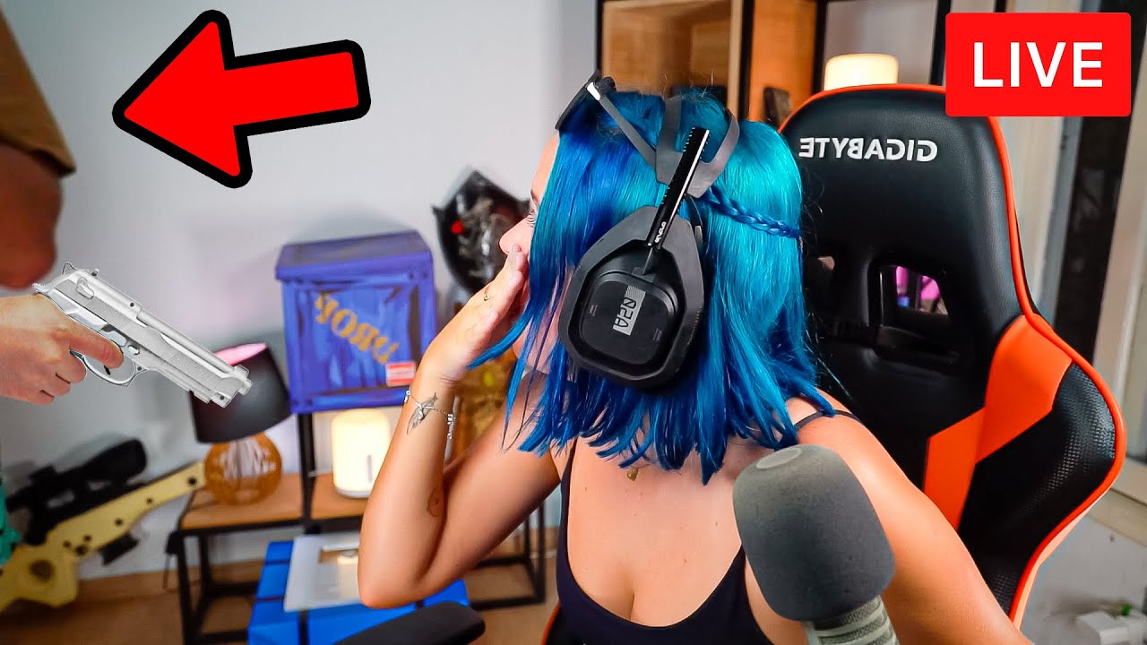 Youtuber Manteiga &eacute; ASSALTADA em live AO VIVO