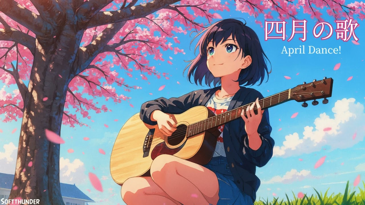 四月の歌｜April Dance (J-Pop / Spring Sakura)
