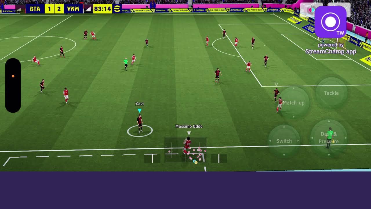 Broadcast powered by StreamChamp