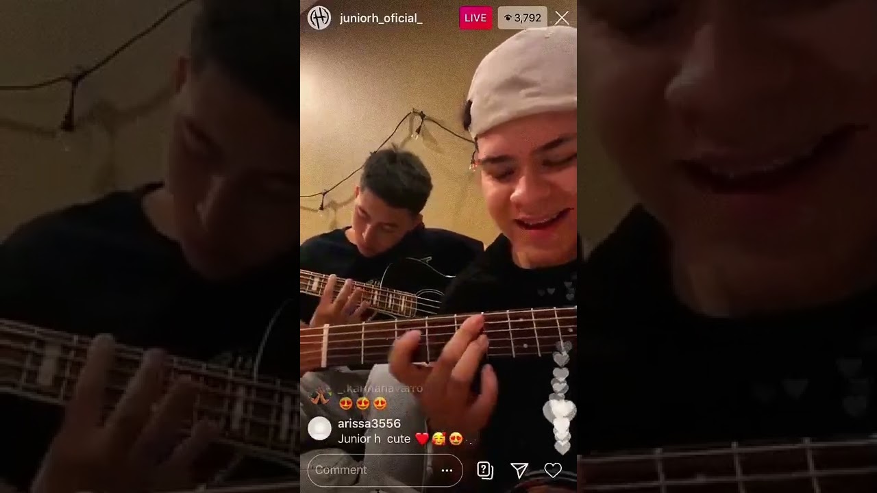 Intro - Junior H vivo (Instagram)