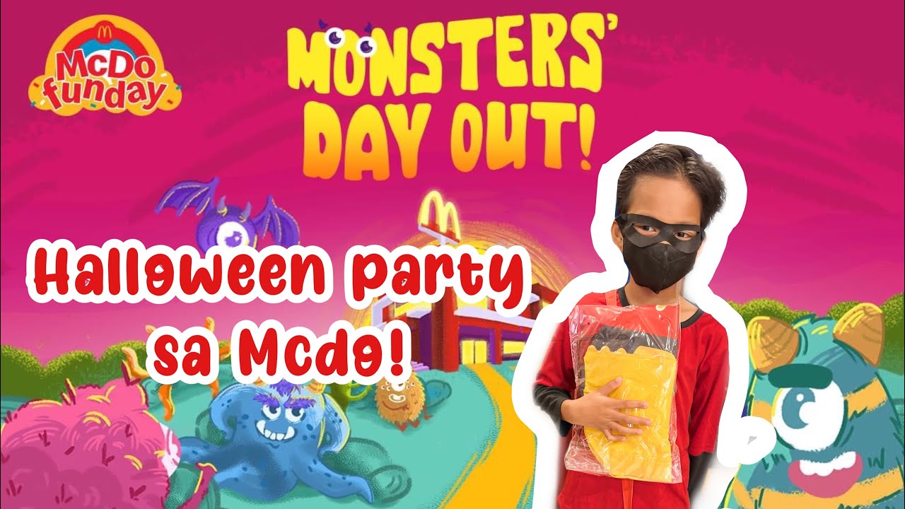 McDonald’s Halloween Party (Monsters’ Day Out) 2022! 👻 | Riri’s Vlog #9