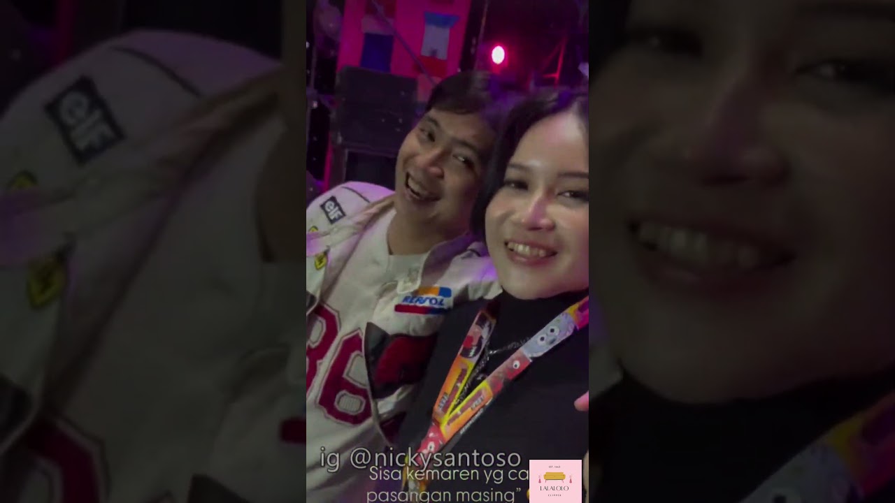 Reza Arap YB & A4A CLAN CARI PASANGAN MASING-MASING‼️DI STAGE Closing Synchronize Fest 2025 😍💍