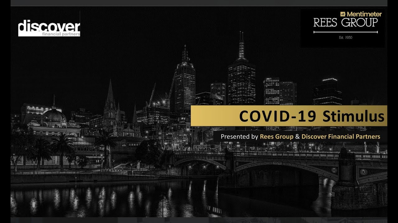 Rees Group & Discover Financial Partners COVID-19 Webinar (Government Stimulus Part 1)