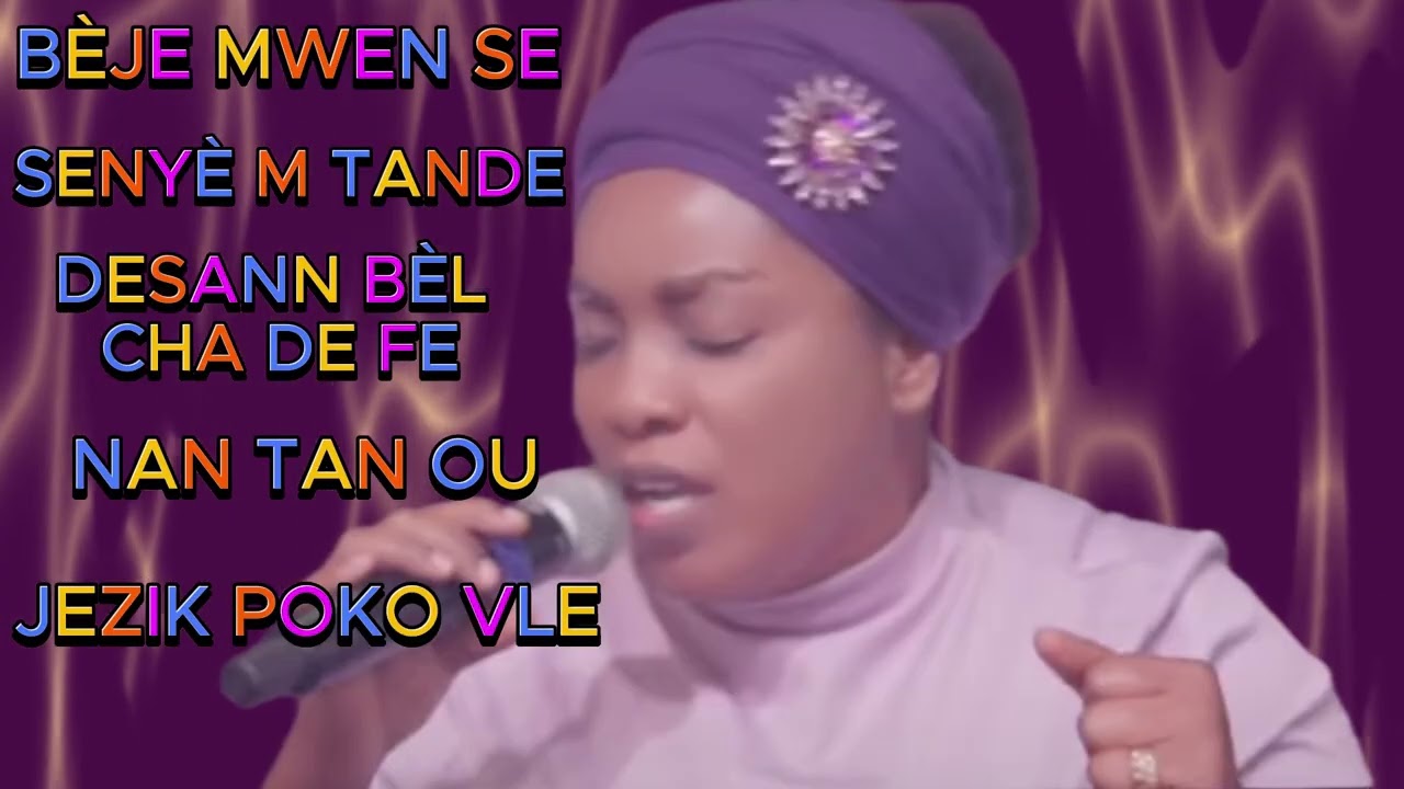 SENYÈM TANDE VWAW KI PALE, FULL LOUANGE PSALMISTE ERLINE MAR