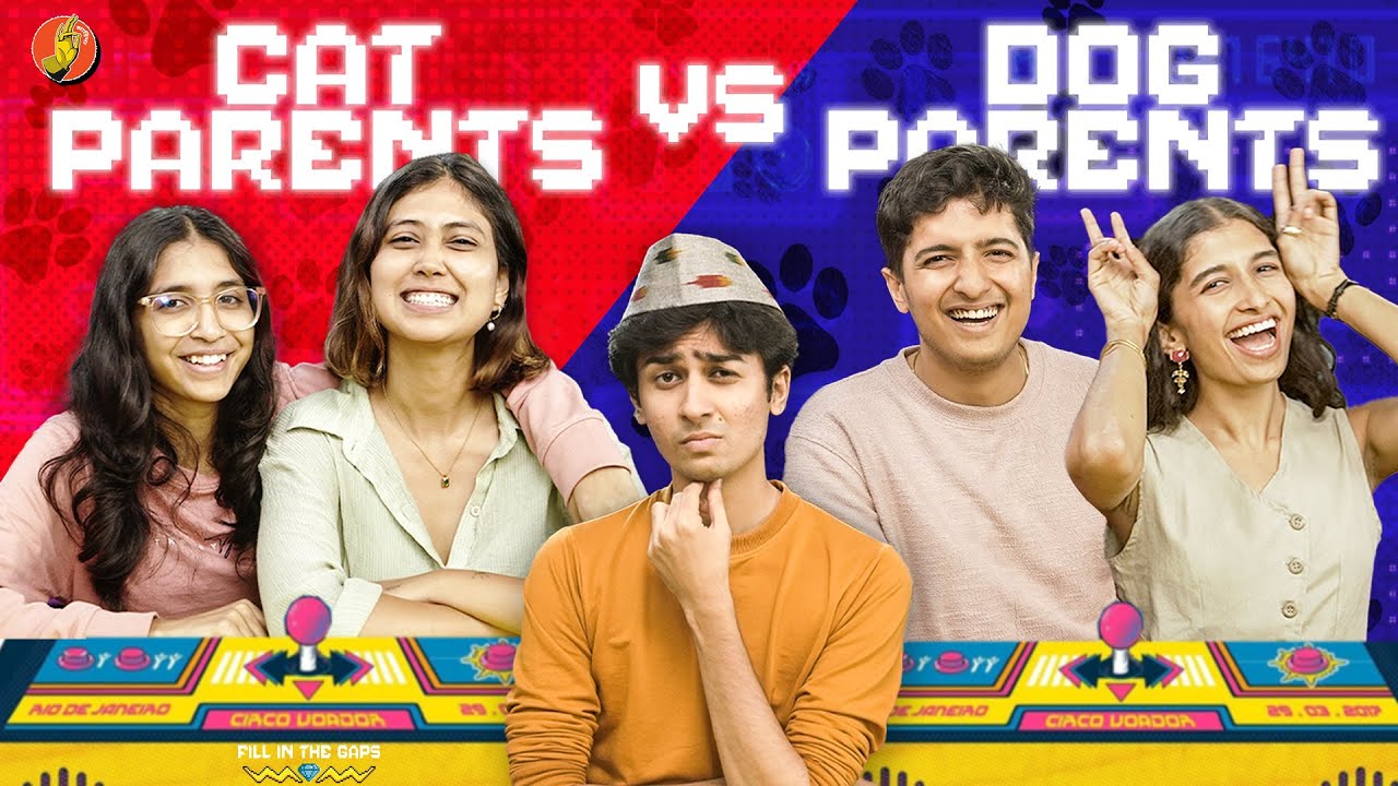 Fill In The Gaps | Marathi Game Show  | Cat Parents Vs Dog Parents #bhadipa