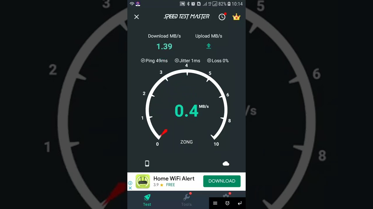 5G internet test speed any Networks | internet Speed Test #shorts  #trending #shortfeed