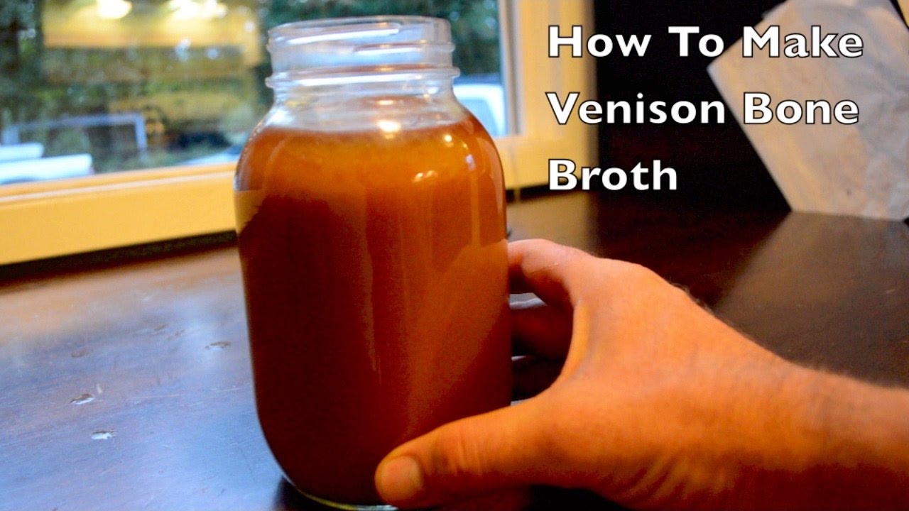 How to make Venison Bone Broth
