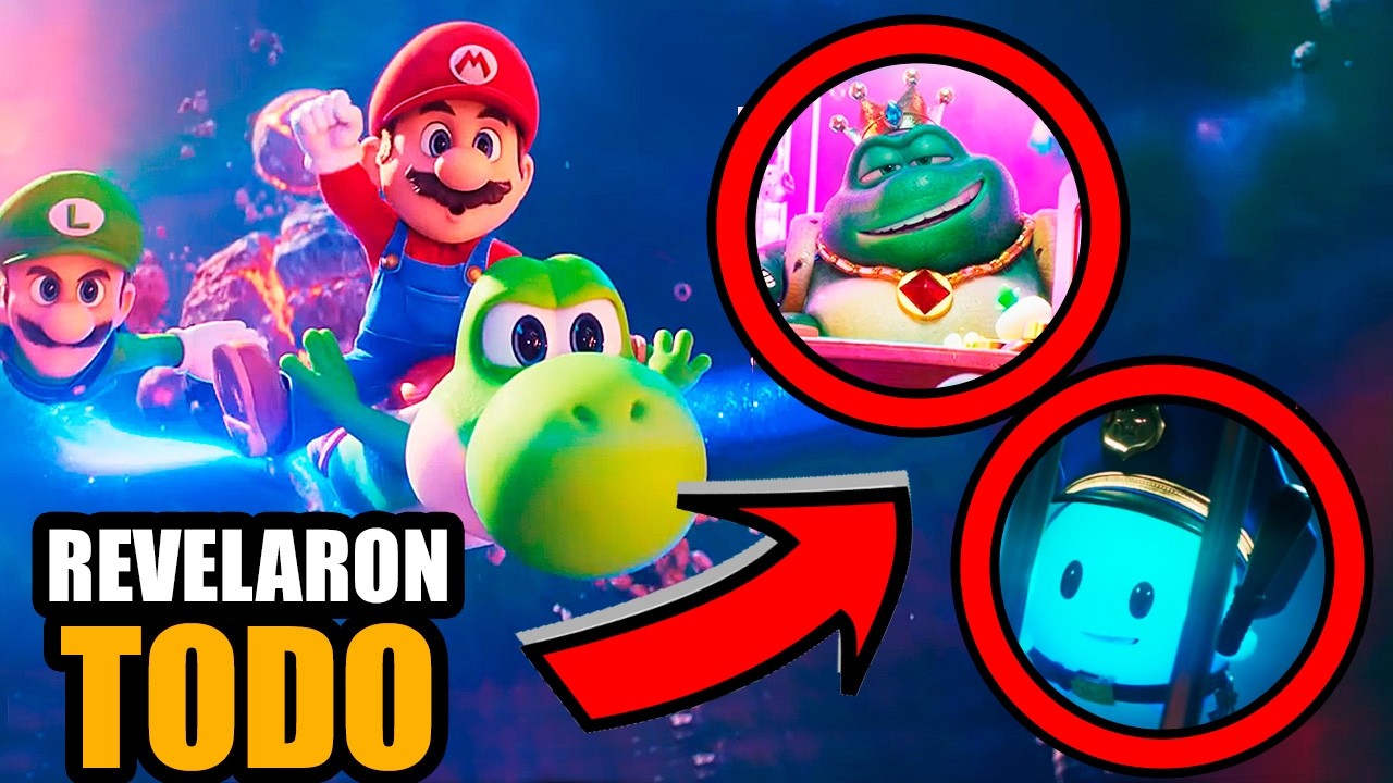 TODAS las REFERENCIAS Y SECRETOS en el Trailer FINAL de SUPER MARIO GALAXY