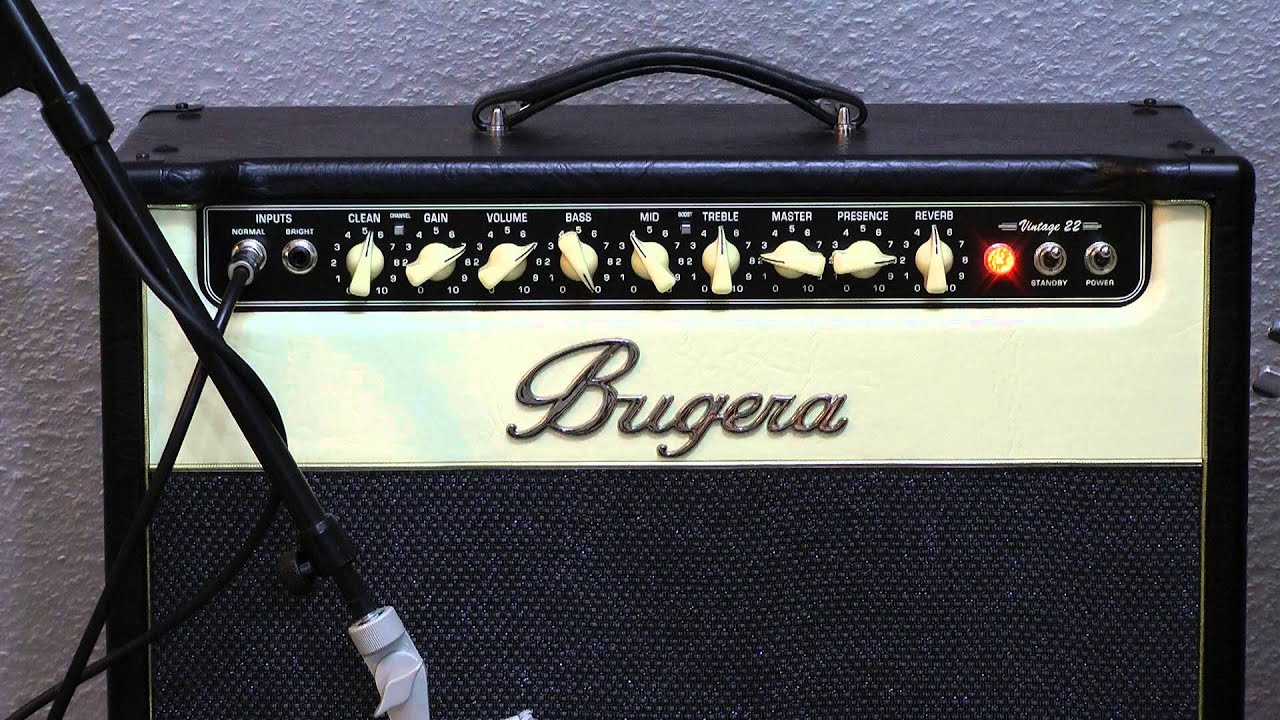 Amptest Bugera V22 Vollröhre Gitarrenverstärker Combo