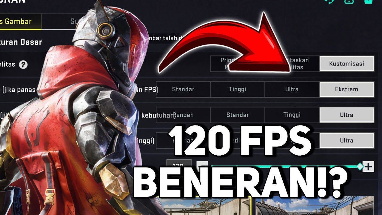 Tutorial Rahasia 120 FPS di HP Kentang — Anti Lag Anti Drop Frame!