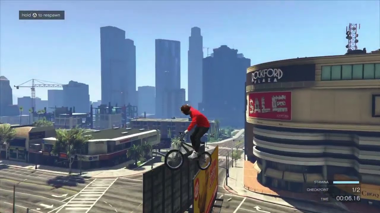 Gta5 bmx stunt montage 2