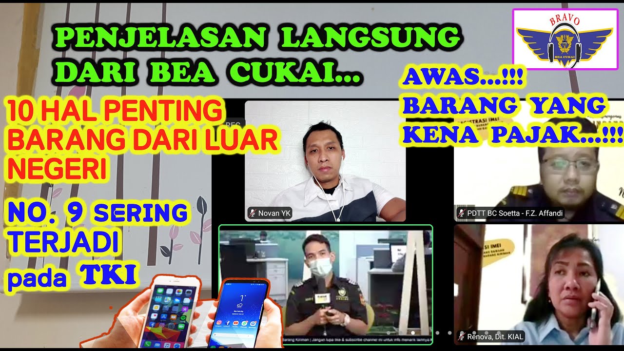 AWAS..!! OLEH OLEH DARI LUAR NEGERI KENA PAJAK | BARANG YANG KENA PAJAK BEA CUKAI