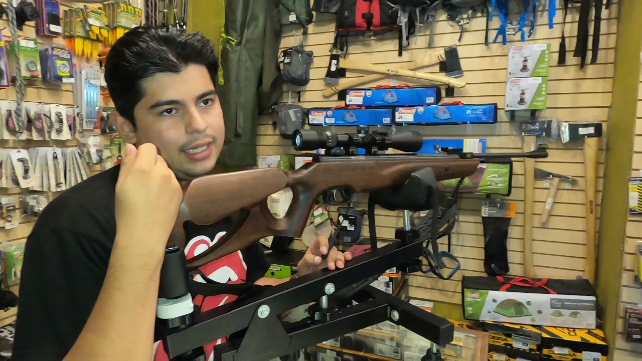 Rifle Mendoza RM 3000 Nitro Piston Calibre 5.5 Culata de Madera Barnizada