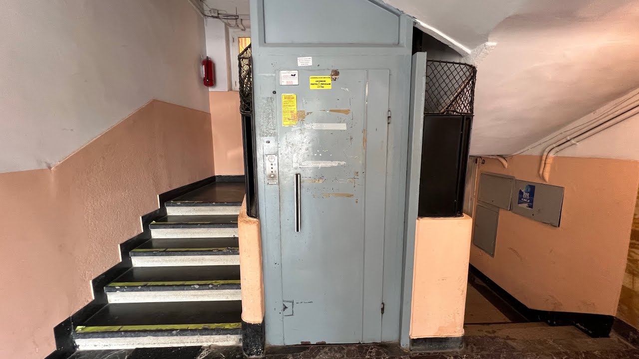 1930’s Unknown Traction Elevator, Replaced By IFMA in 1980’s@Strada Amzei Nr.15, București, Romania
