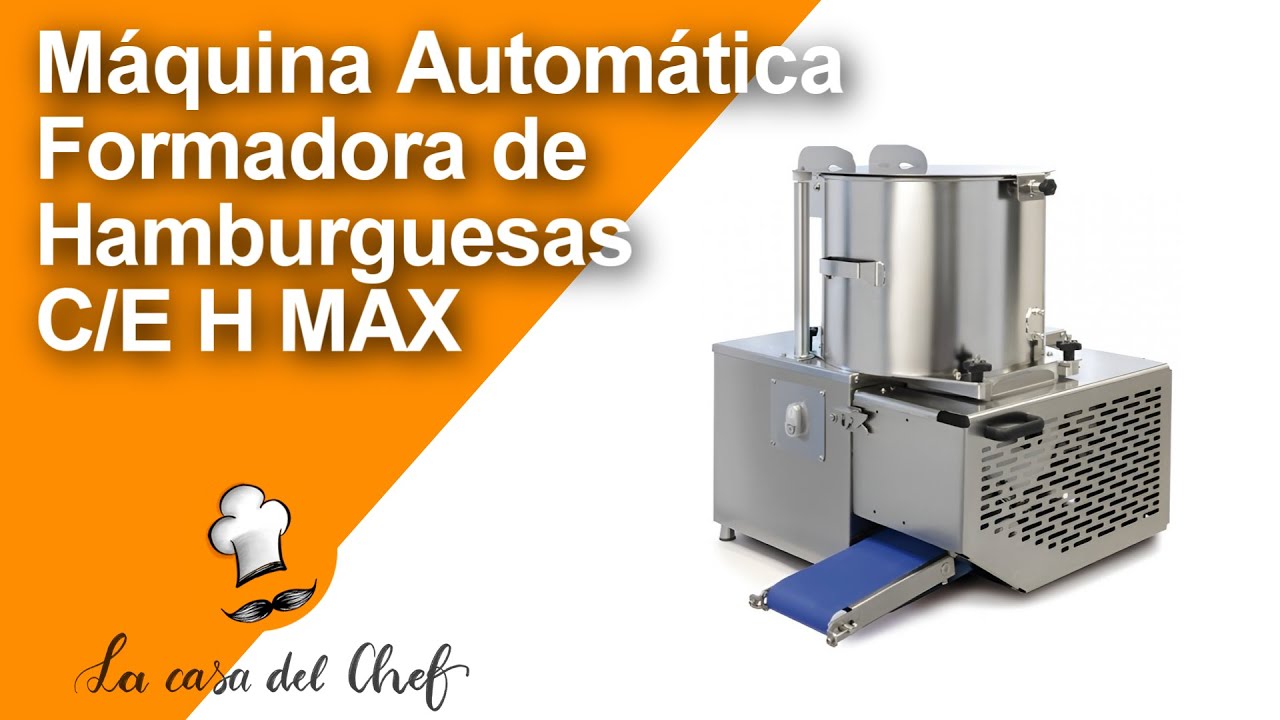 Demostración de la Máquina Automática para Hamburguesas Minerva C/E H Max