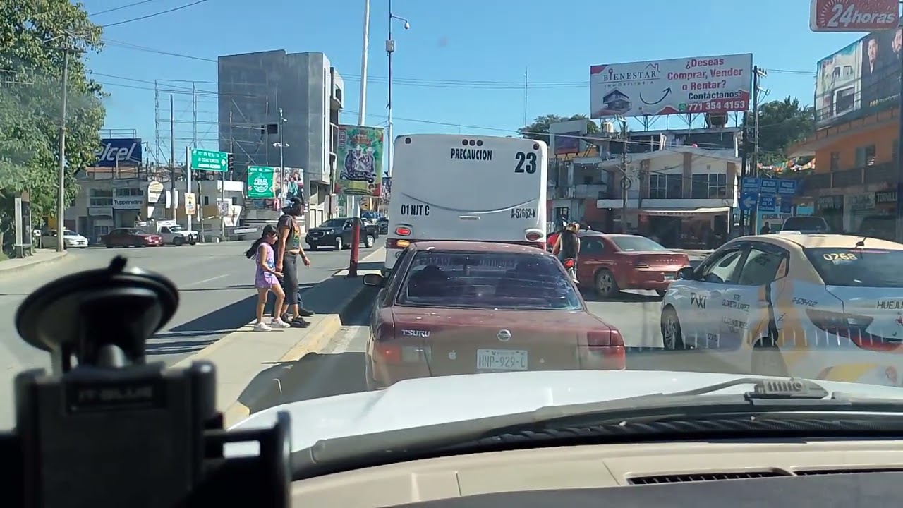 Llegando a Huejutla de Reyes Hidalgo 