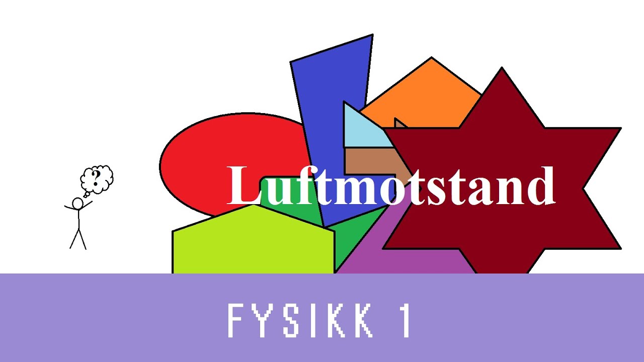 Fysikk med Eivind (ep 17) - Luftmotstand (Fysikk 1)