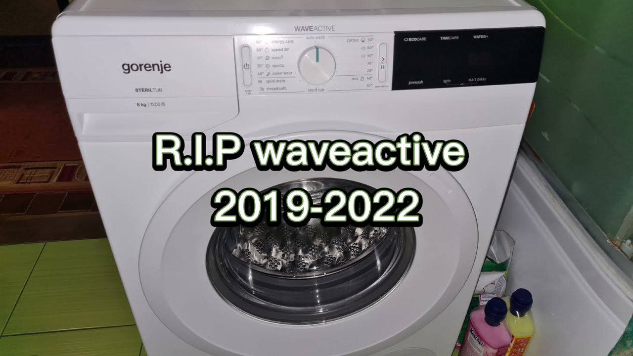 Goodbye Gorenje WaveActive 👋
