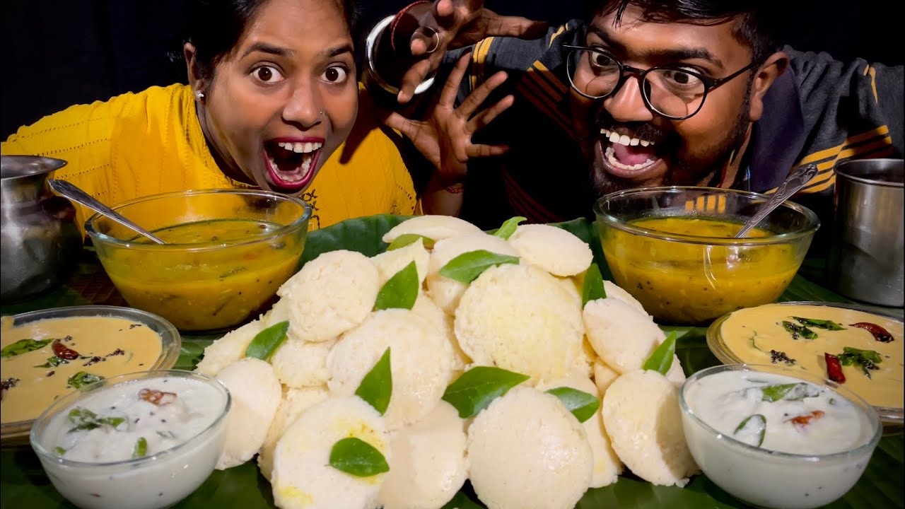 60 idli eating challenge 😨😨😮‍💨🤣🤣south indian food 🤤🤤👌👌