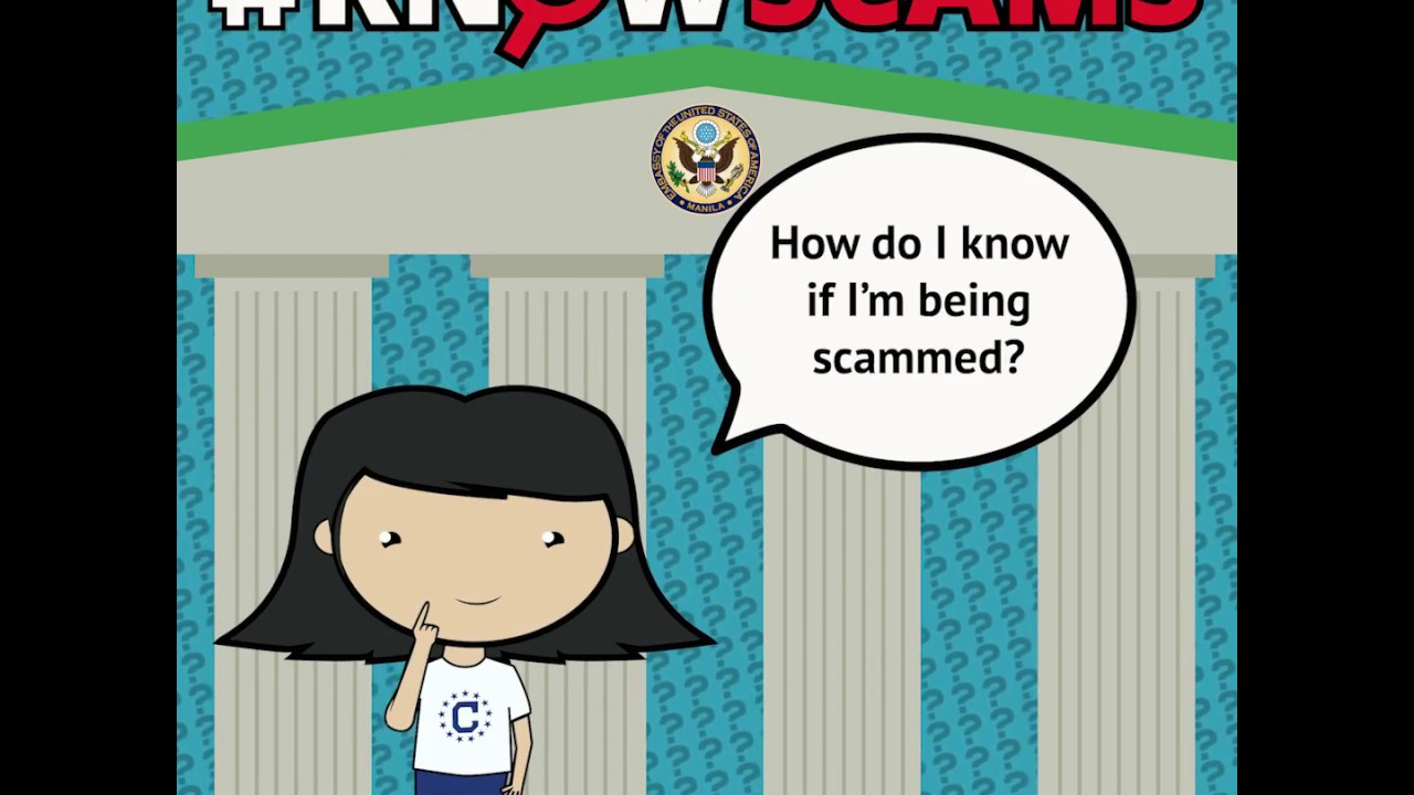 #KnowScams: How do I know if I&rsquo;m being scammed?