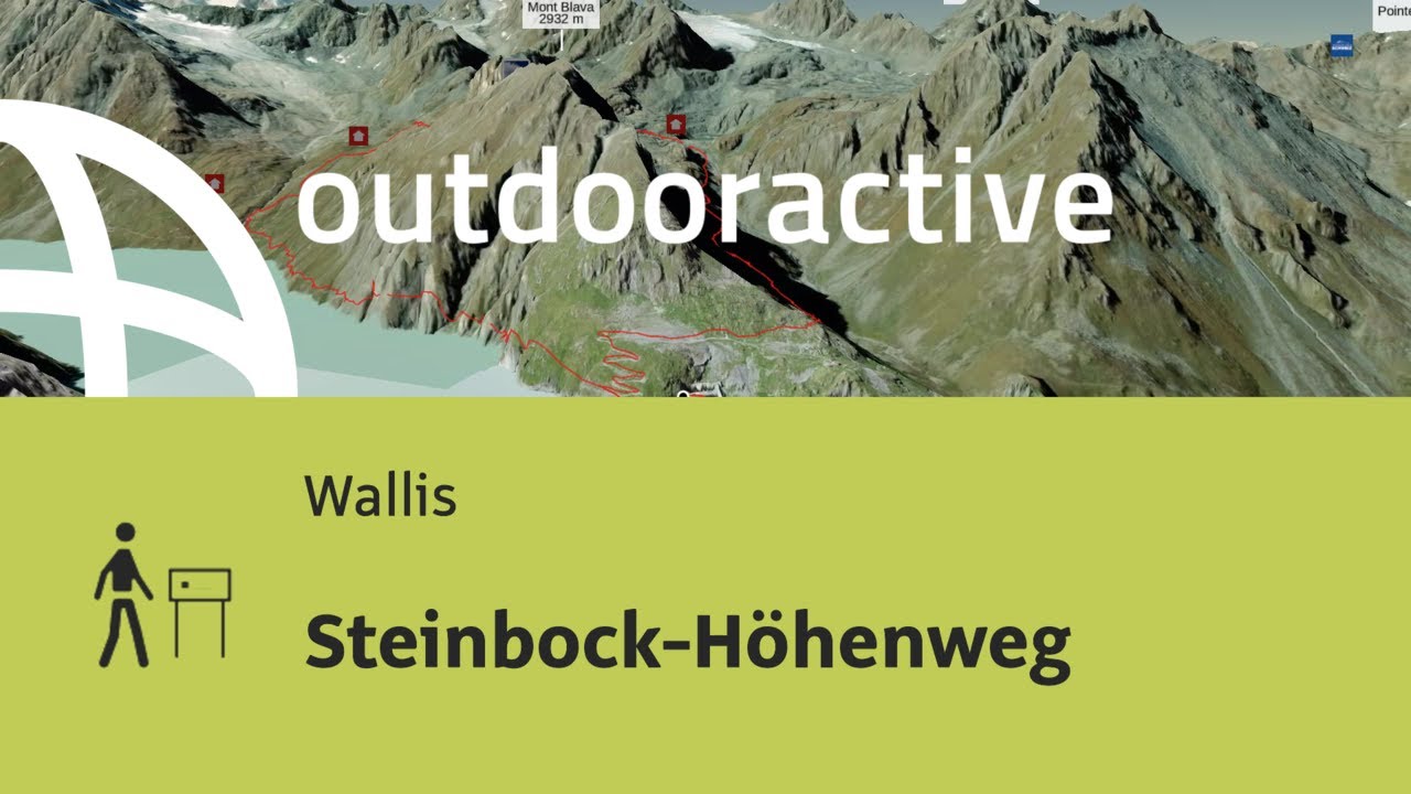 Themenweg im Wallis: Steinbock-H&ouml;henweg