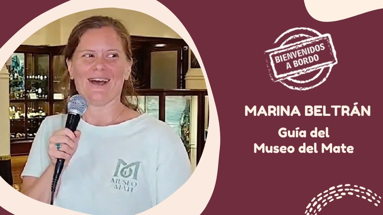 Marina Beltrán - Guía del Museo del Mate