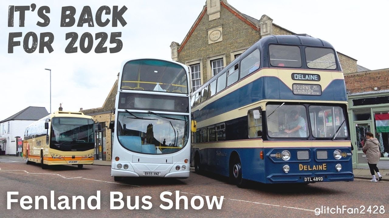 Classic Buses Return to Whittlesey! Fenland Bus Show 2025
