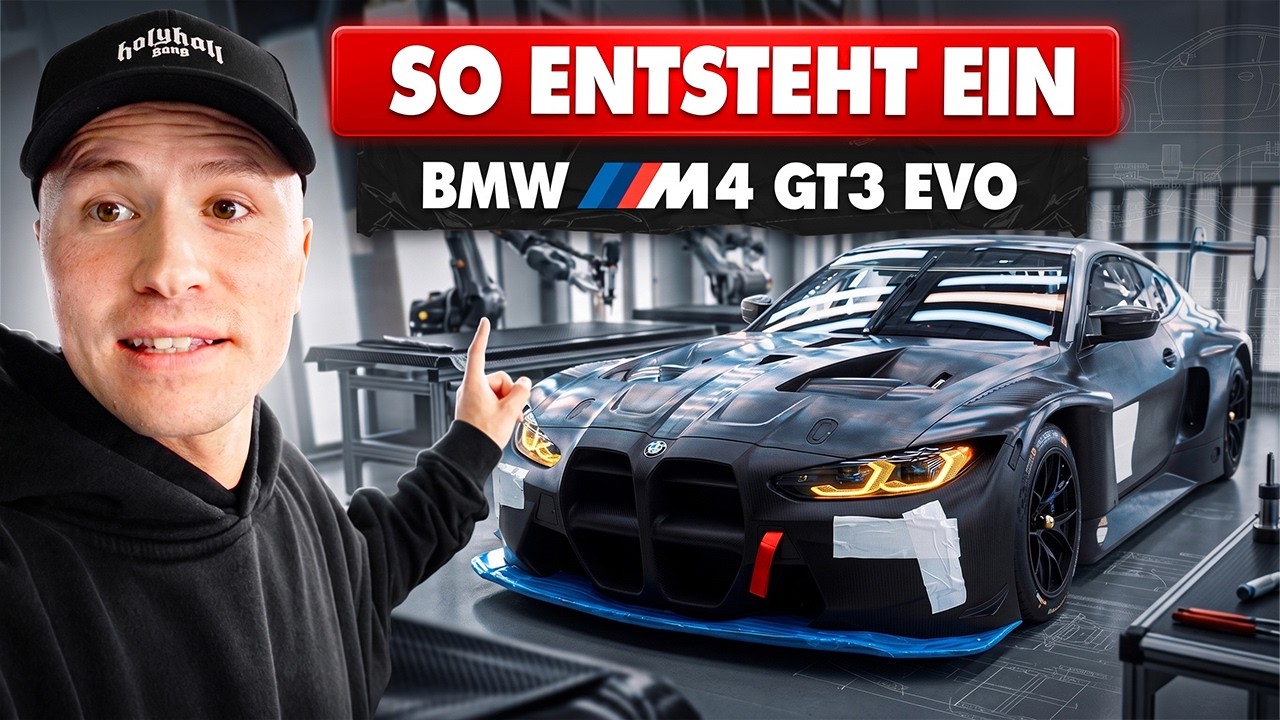 So entsteht der wohl sch&ouml;nste Rennwagen - BMW M4 GT3 EVO 🔥