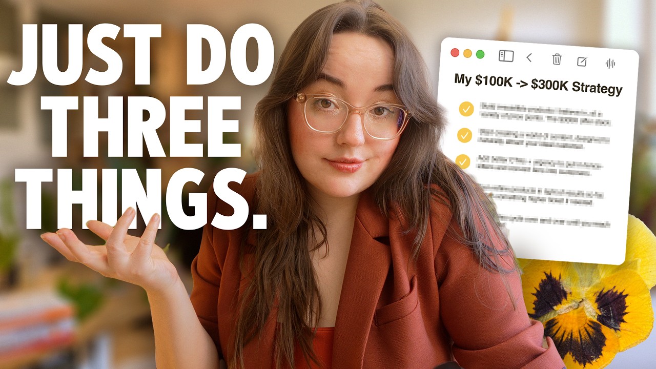 My plan to make $300K as a creative in 2026