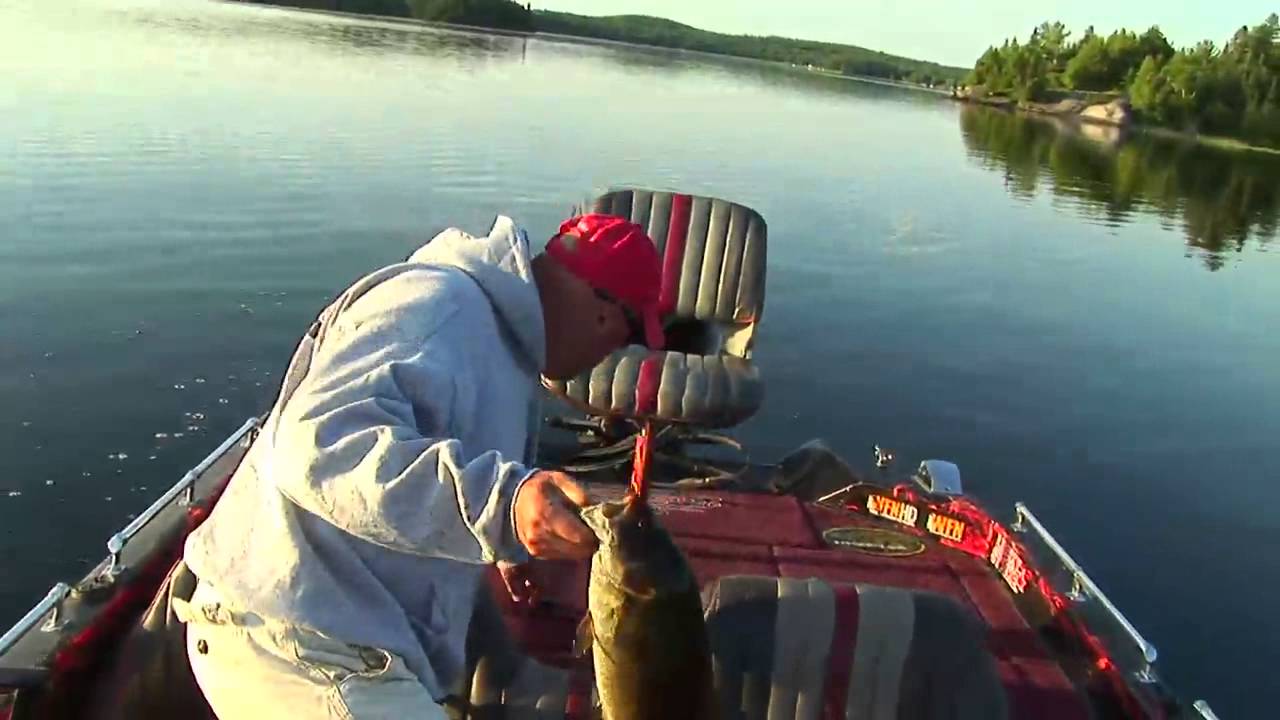 Summertime smallmouth on topwater poppers