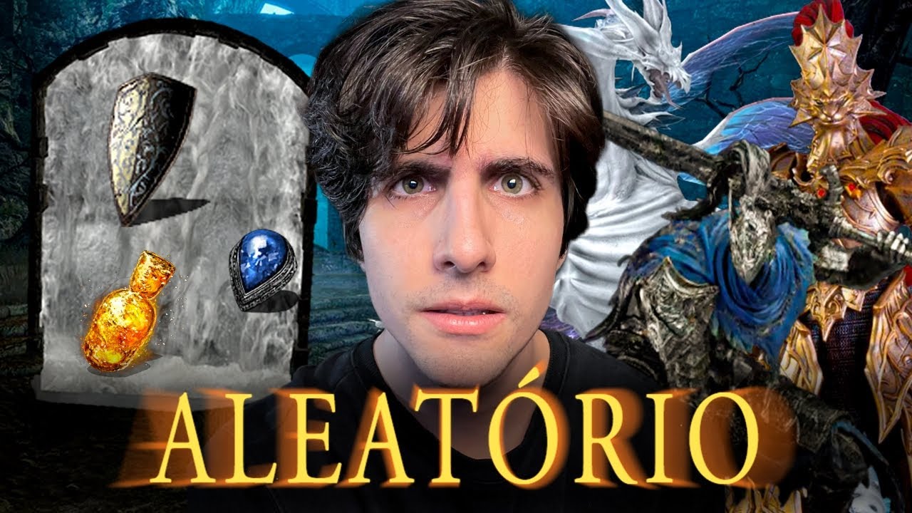 Grifo Jogando Dark Souls 1 com TUDO ALEATÓRIO (VOD COMPLETA)