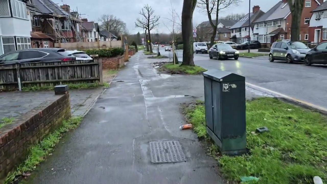 Ruined Grass Verges in the London Borough of Harrow.