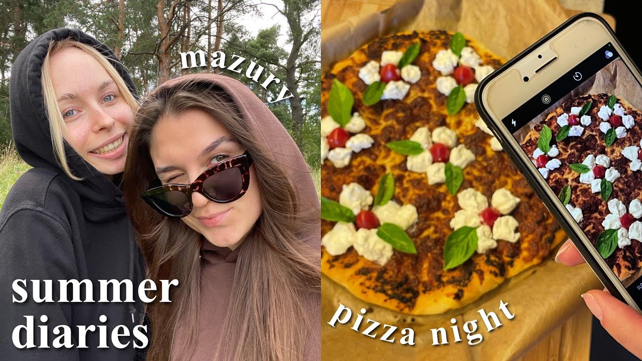 weekend na mazurach, pizza night, studia i prawo jazdy // summer diaries vlog 👙🌴