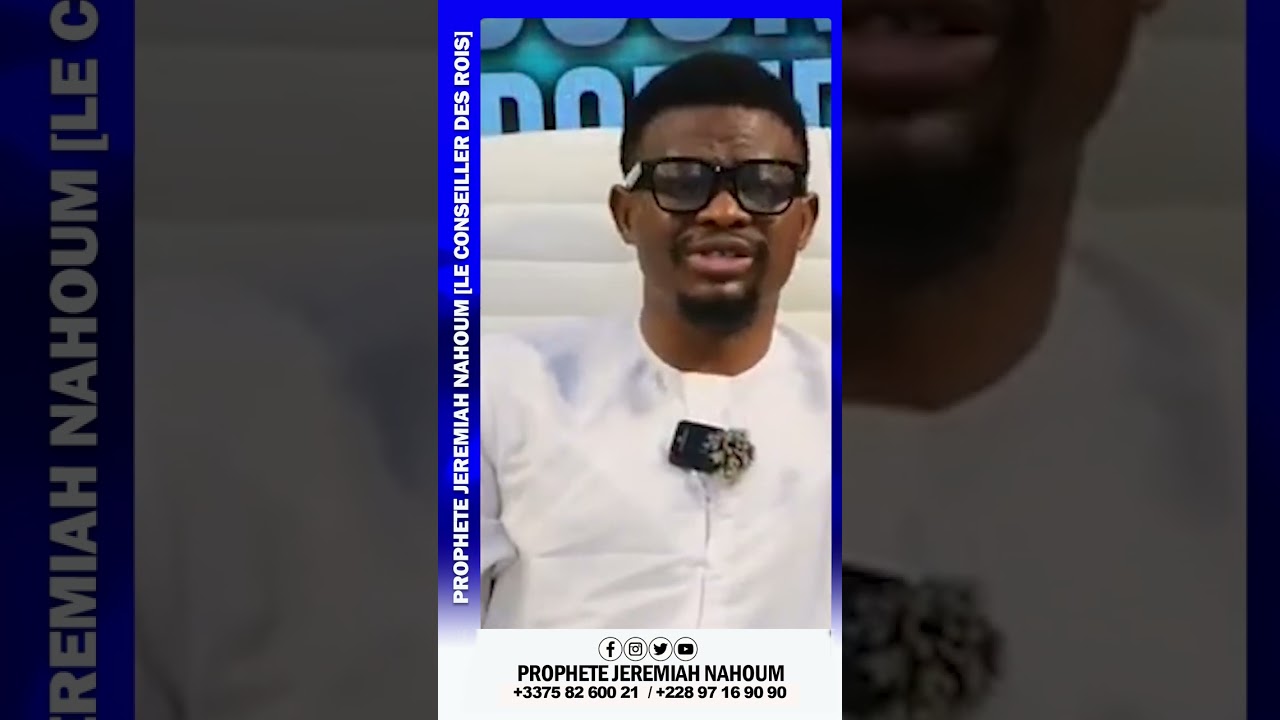 PARLER EN LANGUE DE DELIVRANCE  II PROPHETE JEREMIAH NAHOUM
