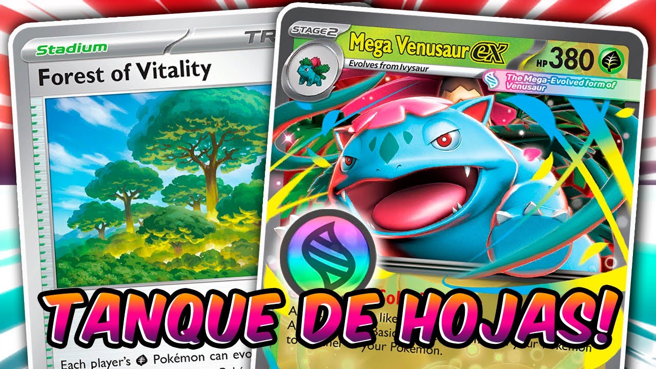 Mega Venusaur EX aguanta TODO! 💥 │ Pokémon Megaevolution!✨🌿