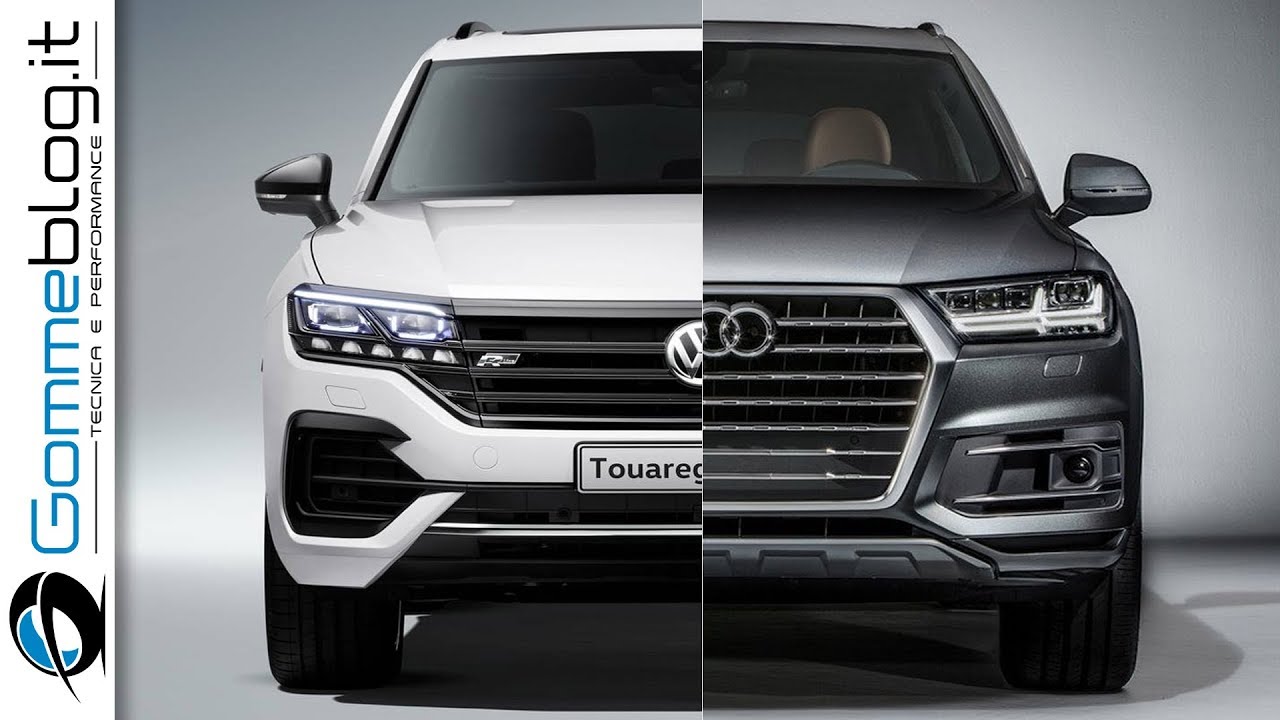 NEW VW Volkswagen Touareg vs Audi Q7 INTERIOR + EXTERIOR SUV