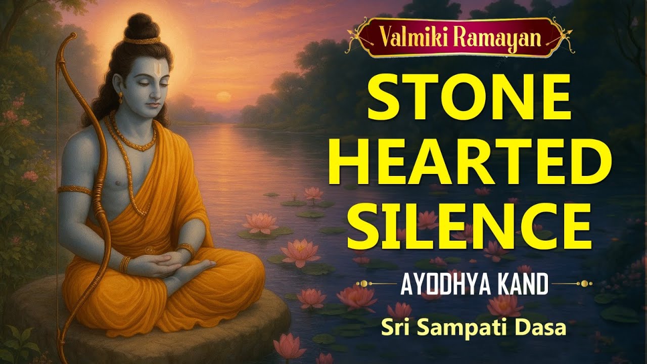 Stone Hearted Silence | Valmiki Ramayan | Ayodhya Kanda Ep 52 | Sri Sampati Dasa