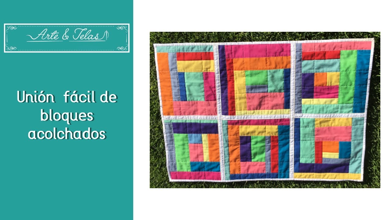 Unión fácil de bloques acolchados | Patchwork | Andrea Miani